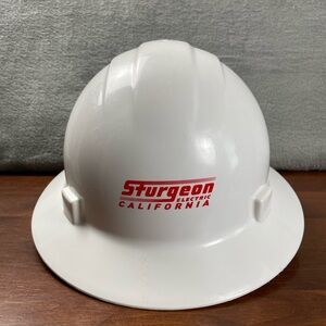 Sturgeon Electric California Hard Hat Americana Full Brim Made In USA